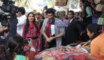 Katrina Kaif, Aditya Roy Kapoor goes shopping in Janpath for promoting Fitoor on 6th Feb 2016